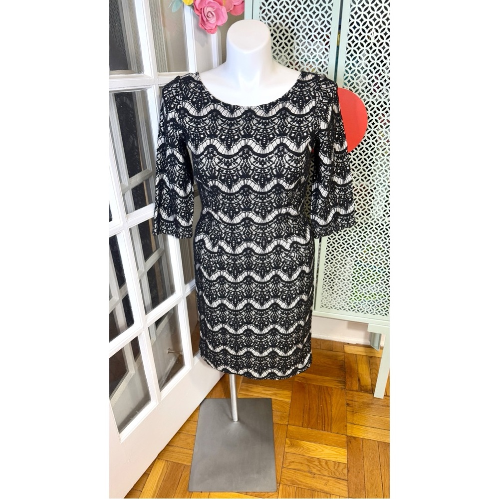 Lilly Pulitzer Nikola Black and White Knit Dress